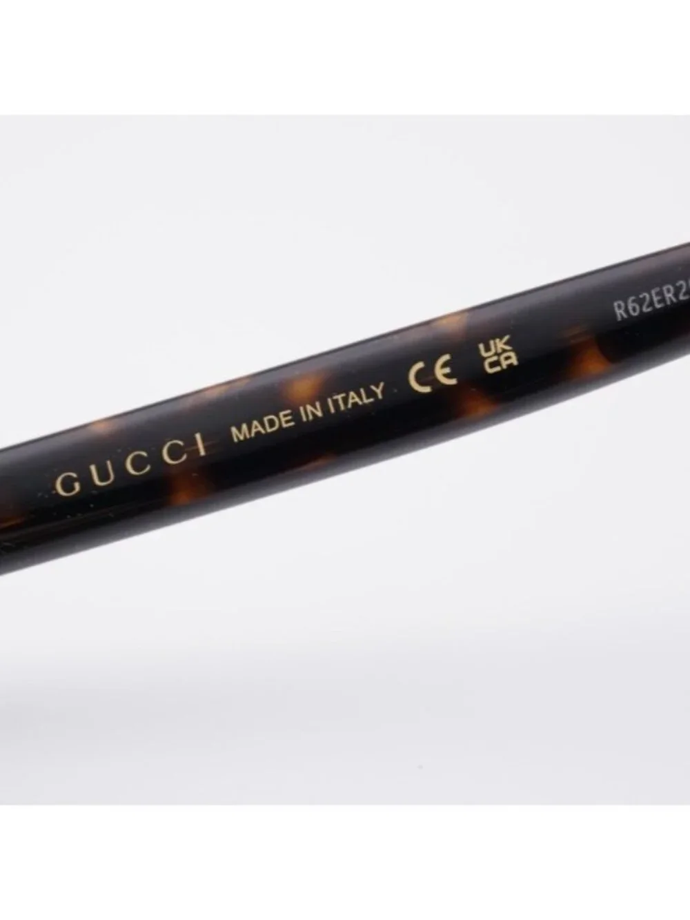 Gucci GG1985S 002 Sunglasses Havana Square Frame, Green Lenses